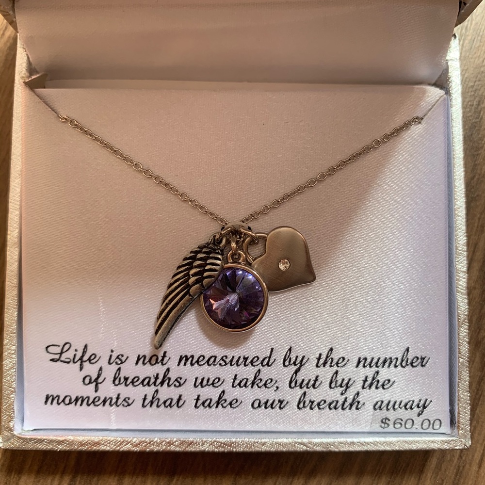 Charming Inspirations Silver Plated Necklace